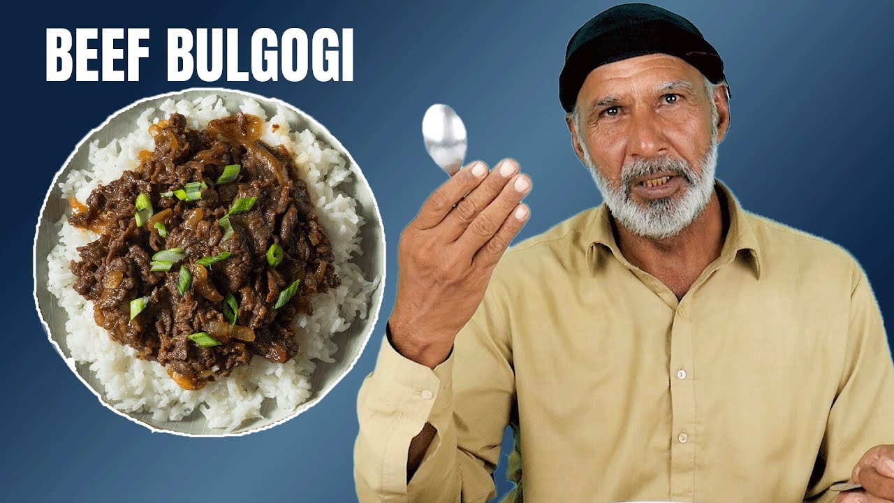 Tribal People Try Korean Beef Bulgogi