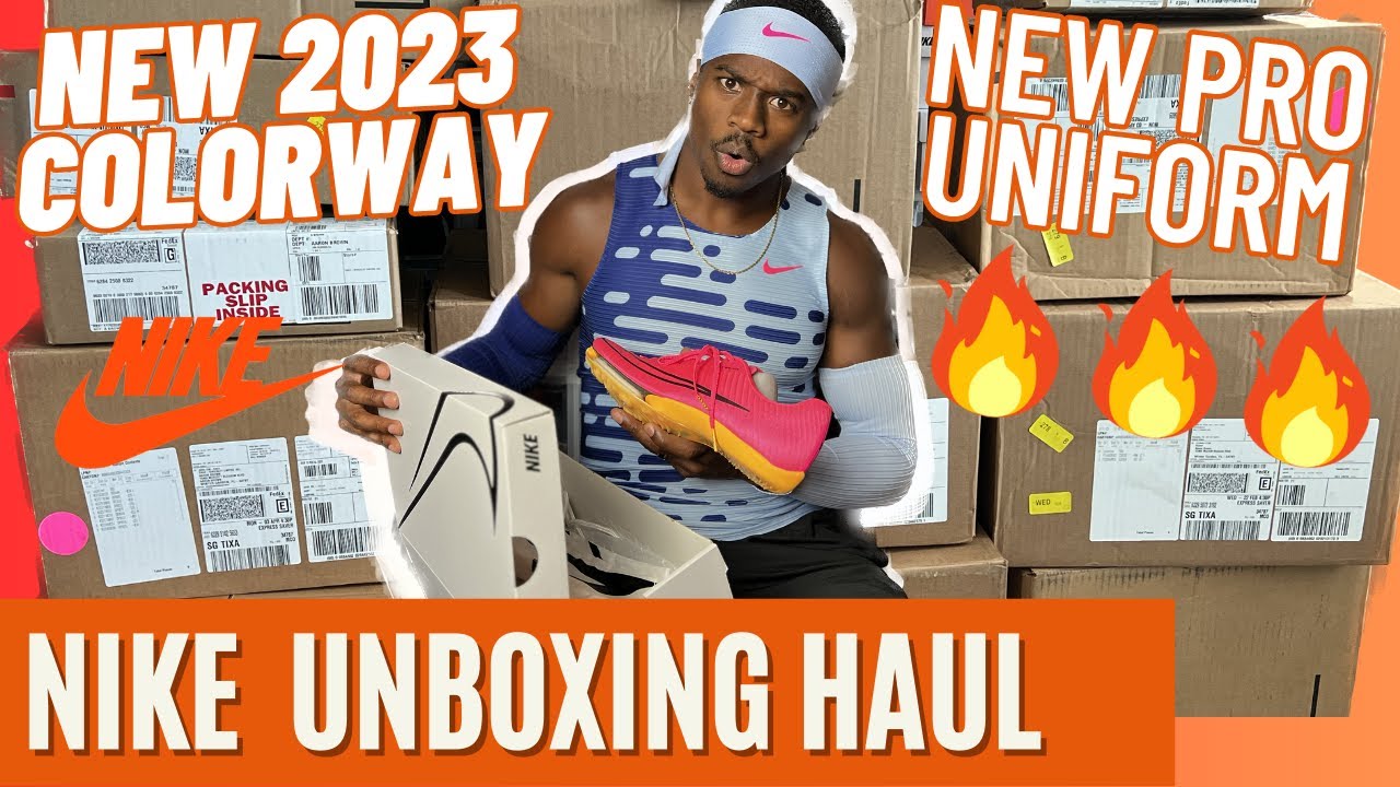NEW NIKE PRO TRACK UNIFORM UNVEILED 🔥 || NIKE Unboxing Haul 2023  || Aaron Kingsley Brown