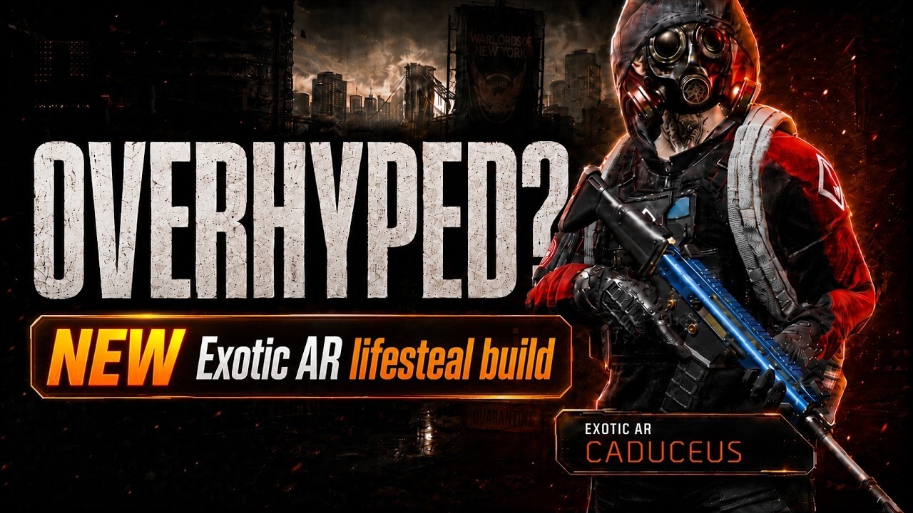 Первые впечатления от Caduceus + гайд по сборке (The Division 2)