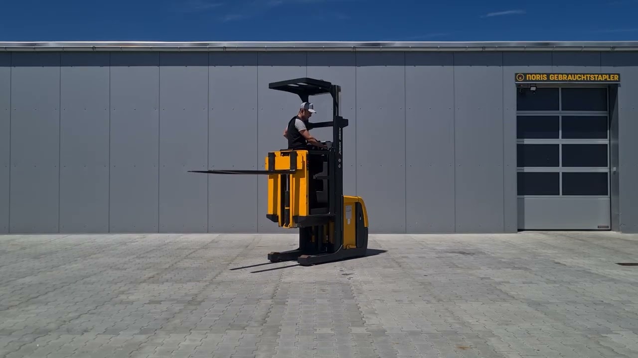 Jungheinrich EKS110 Z 160E Vertikal Kommissionierer Vorführvideo 1251 Noris Gebrauchtstapler GmbH