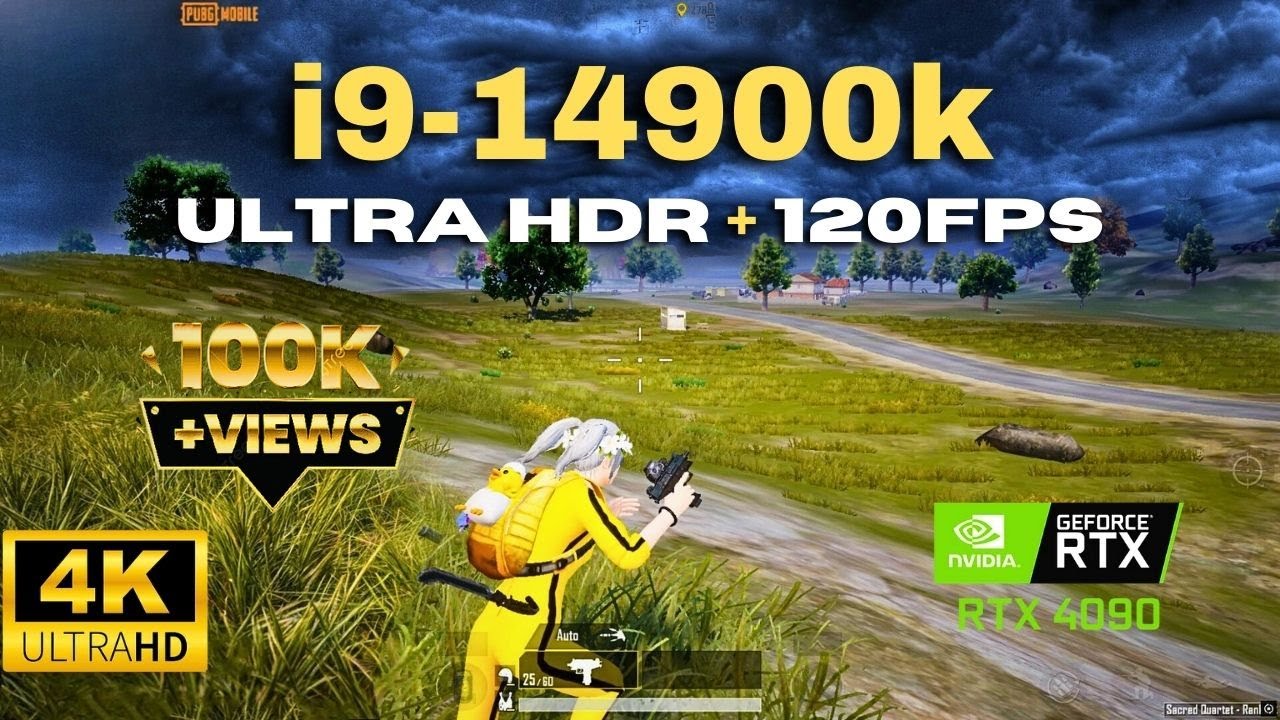 PUBG MOBILE  RTX 4090 24GB ( 4K Maximum Settings ) UHD 120 FPS