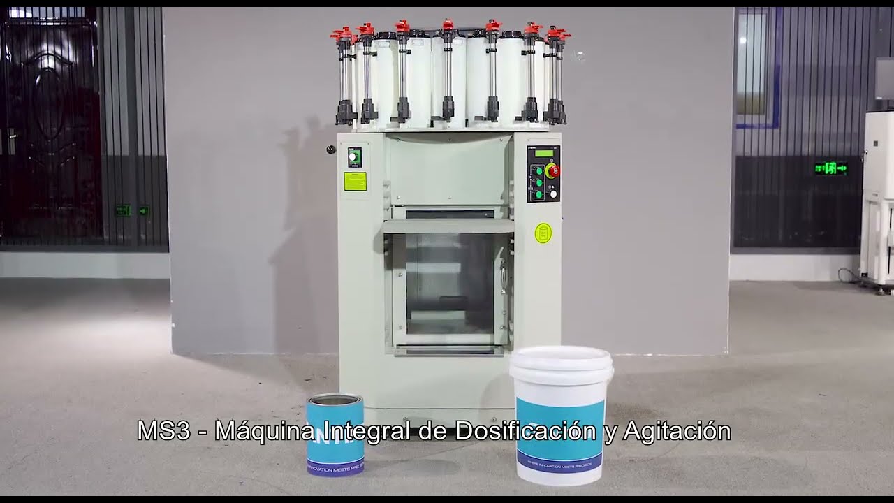 MS3   Maquina integrada de dispensador y mezclador
