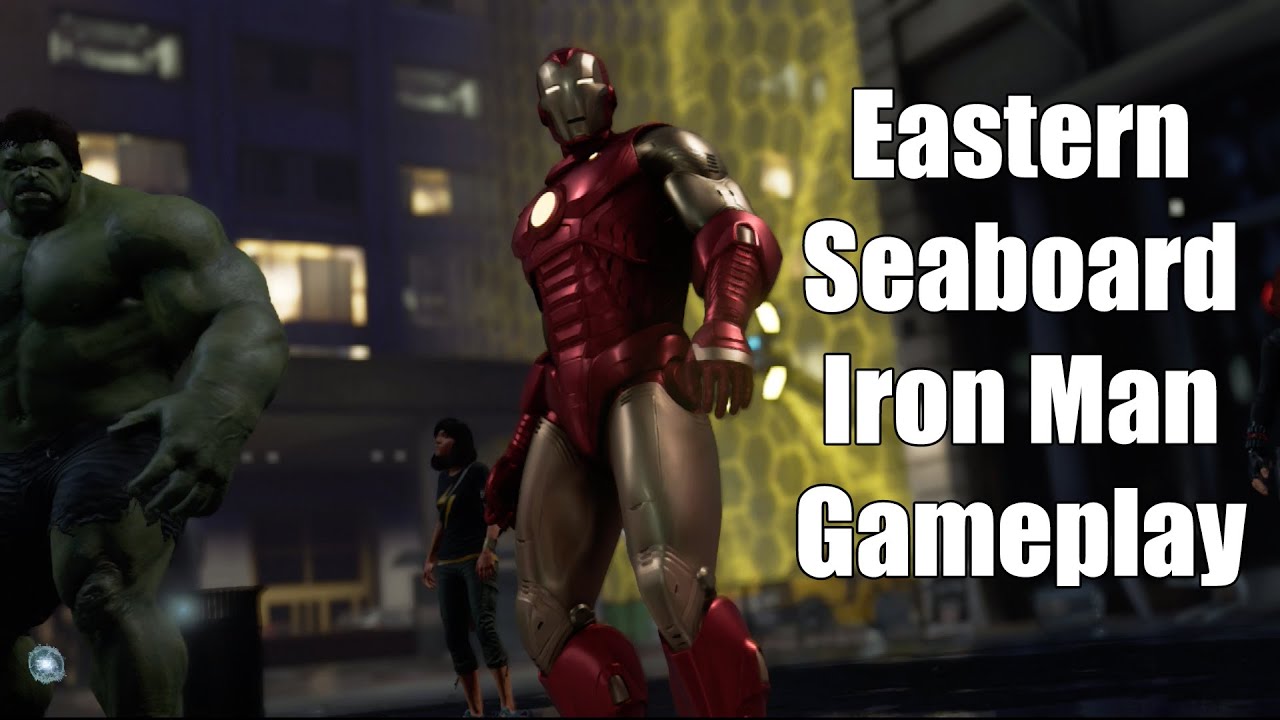 Marvel's Avengers Beta: Eastern Seaboard (Iron Man Gameplay ) - No Commentary