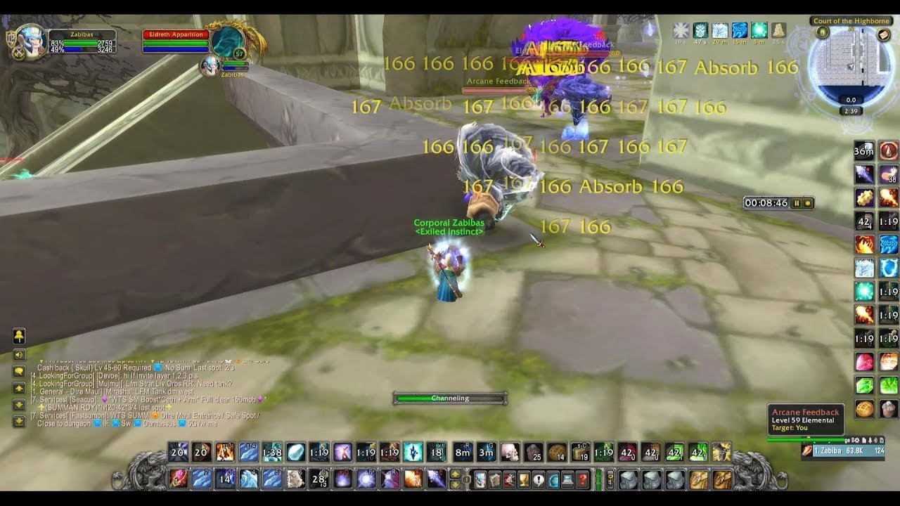 Wow Classic Первые тесты в Vanilla Dire Maul West SOLO/DUO Mage 12m AFK Boost без t2/zanza Часть 2