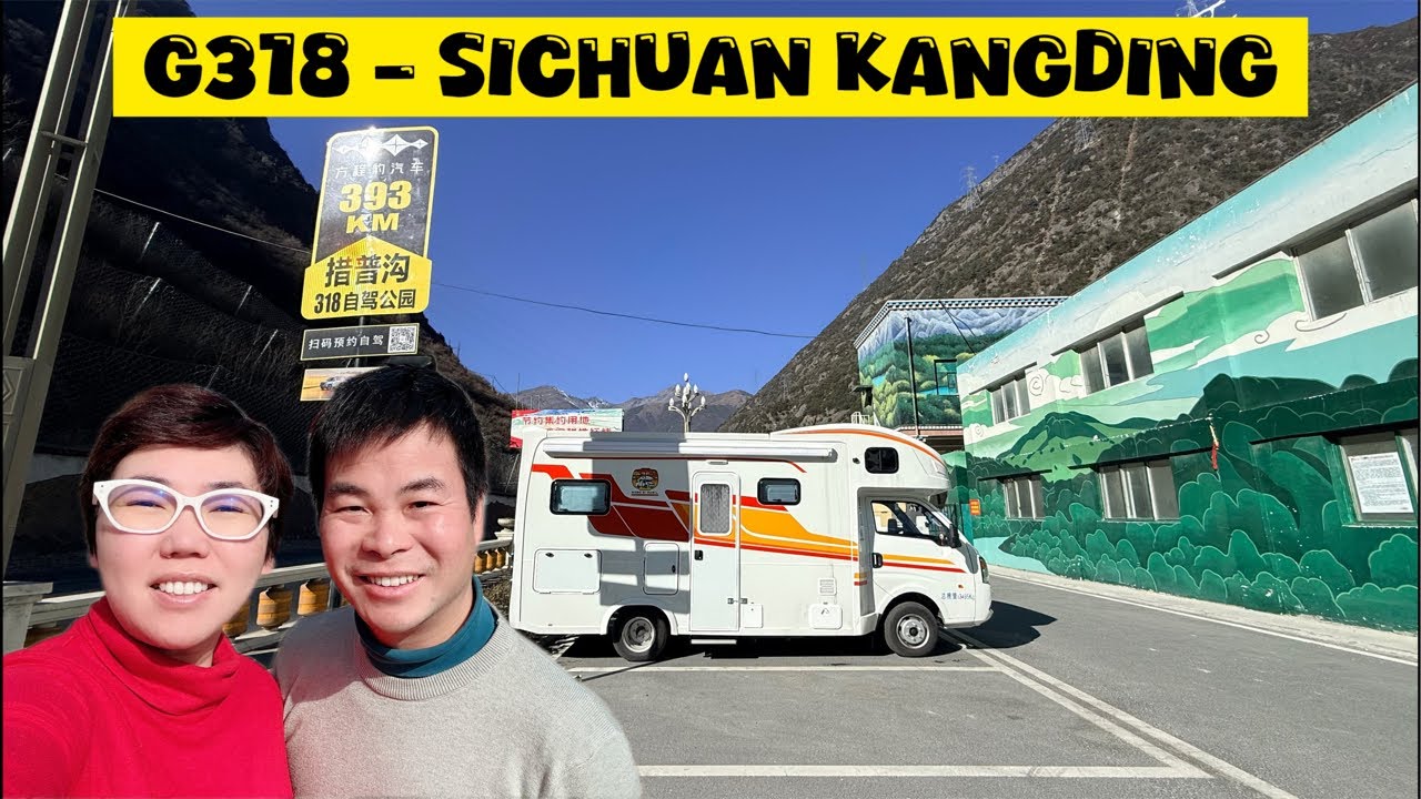 🔴 G318 Sichuan KANGDING | China Road Trip on Campervan
