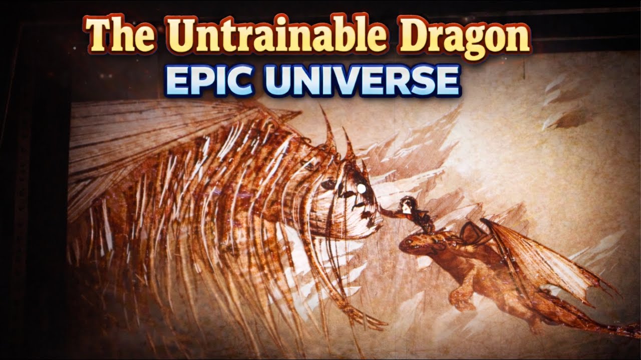The Untrainable Dragon | Epic Universe Orlando – 2025 Show completo