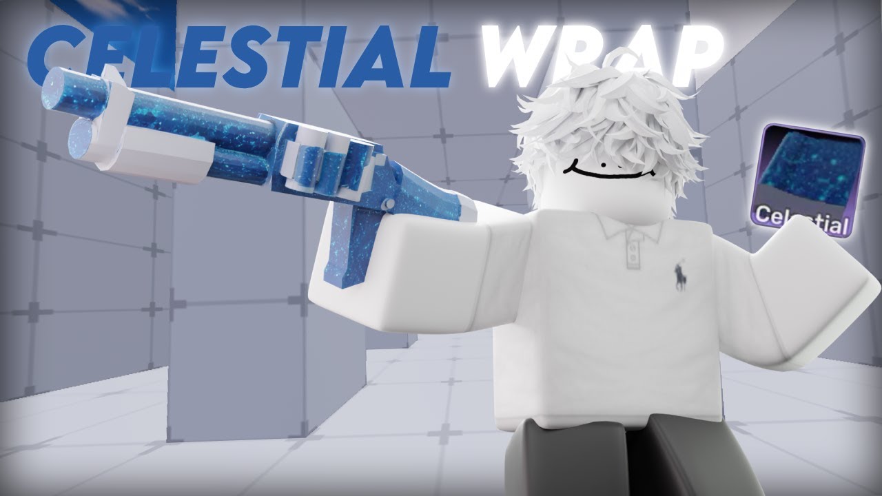 I Got The Celestial Wrap In Roblox Rivals