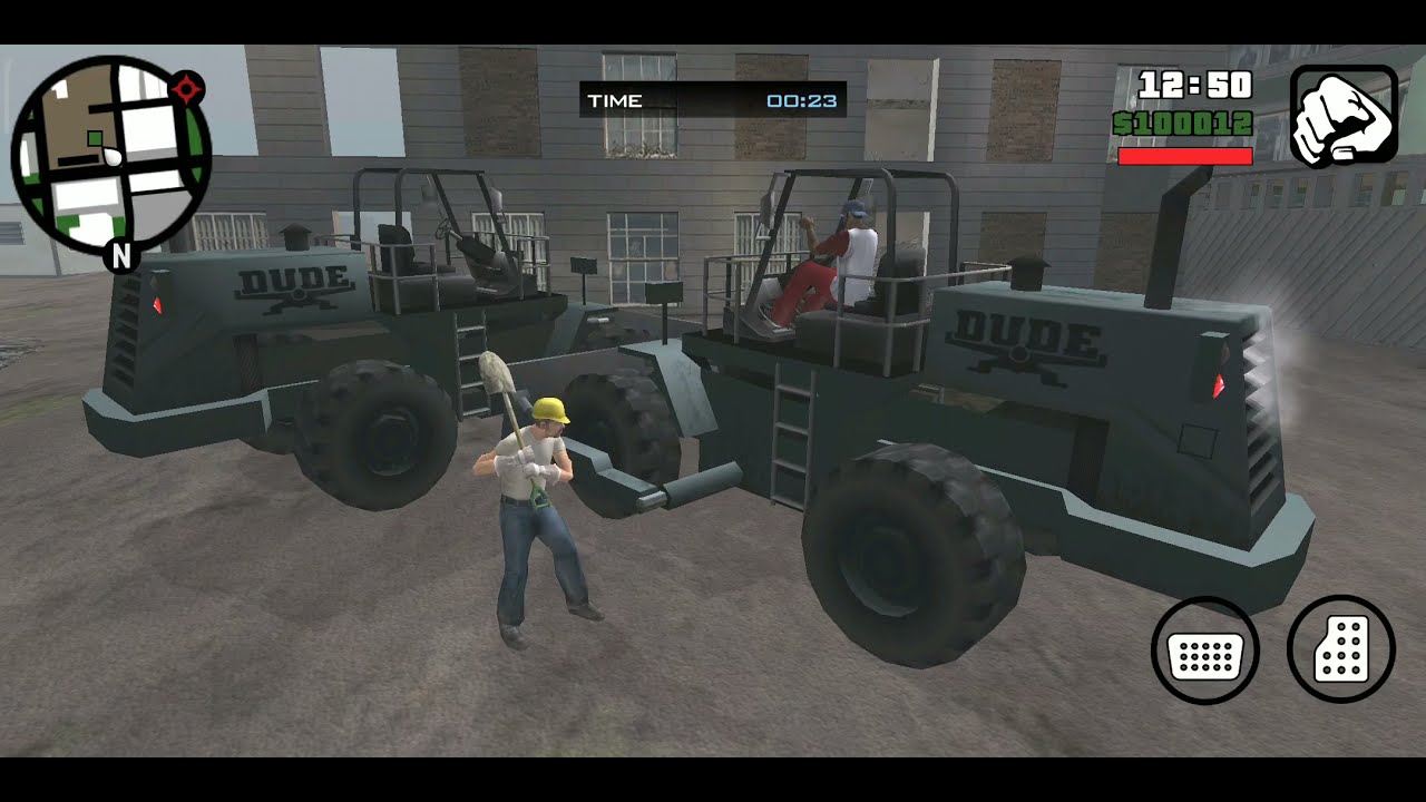 GTA SA bulldozer mission 🤯🤯
