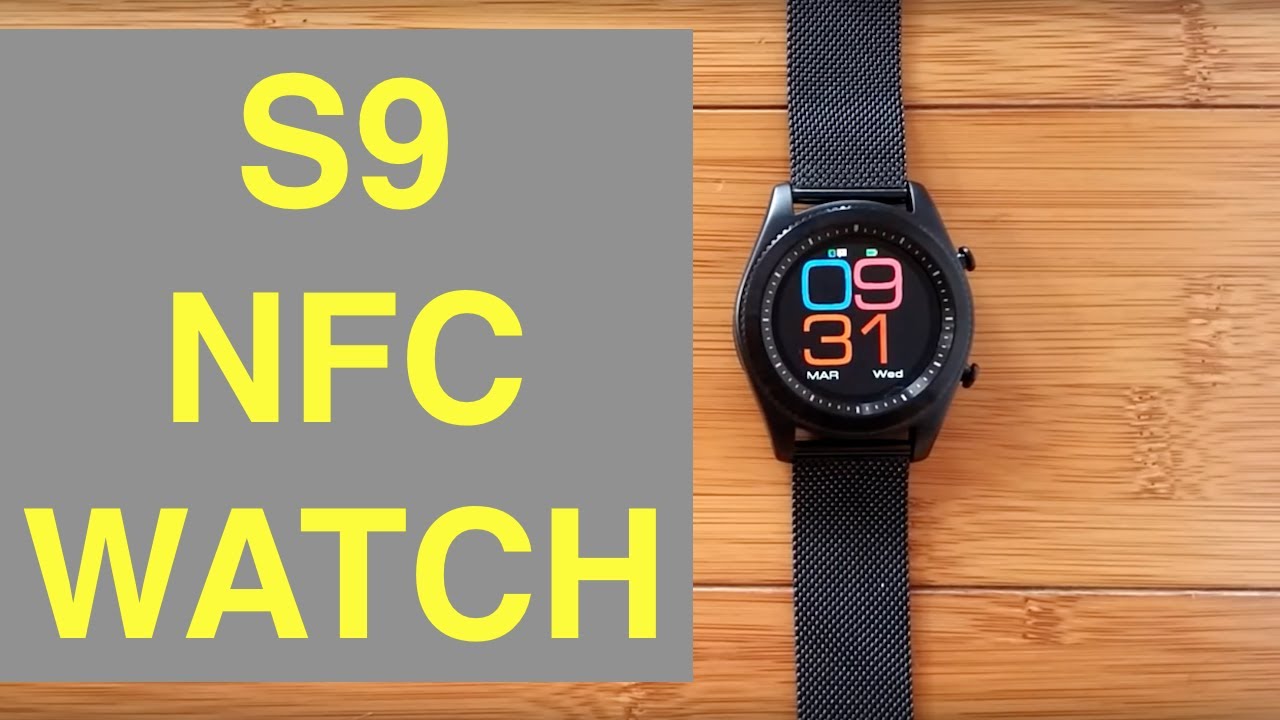 No.1 S9 NFC Smartwatch: Unboxing and 1st Look