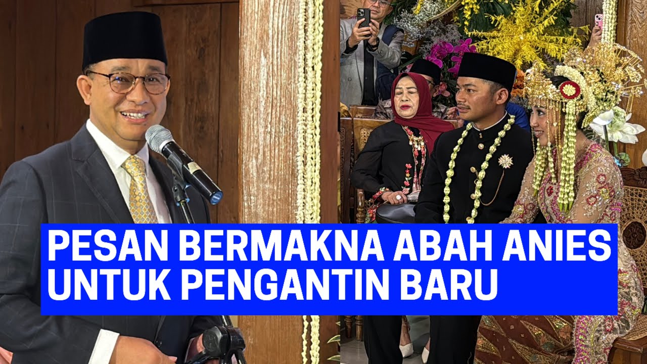 PESAN ABAH ANIES UNTUK PENGANTIN BARU