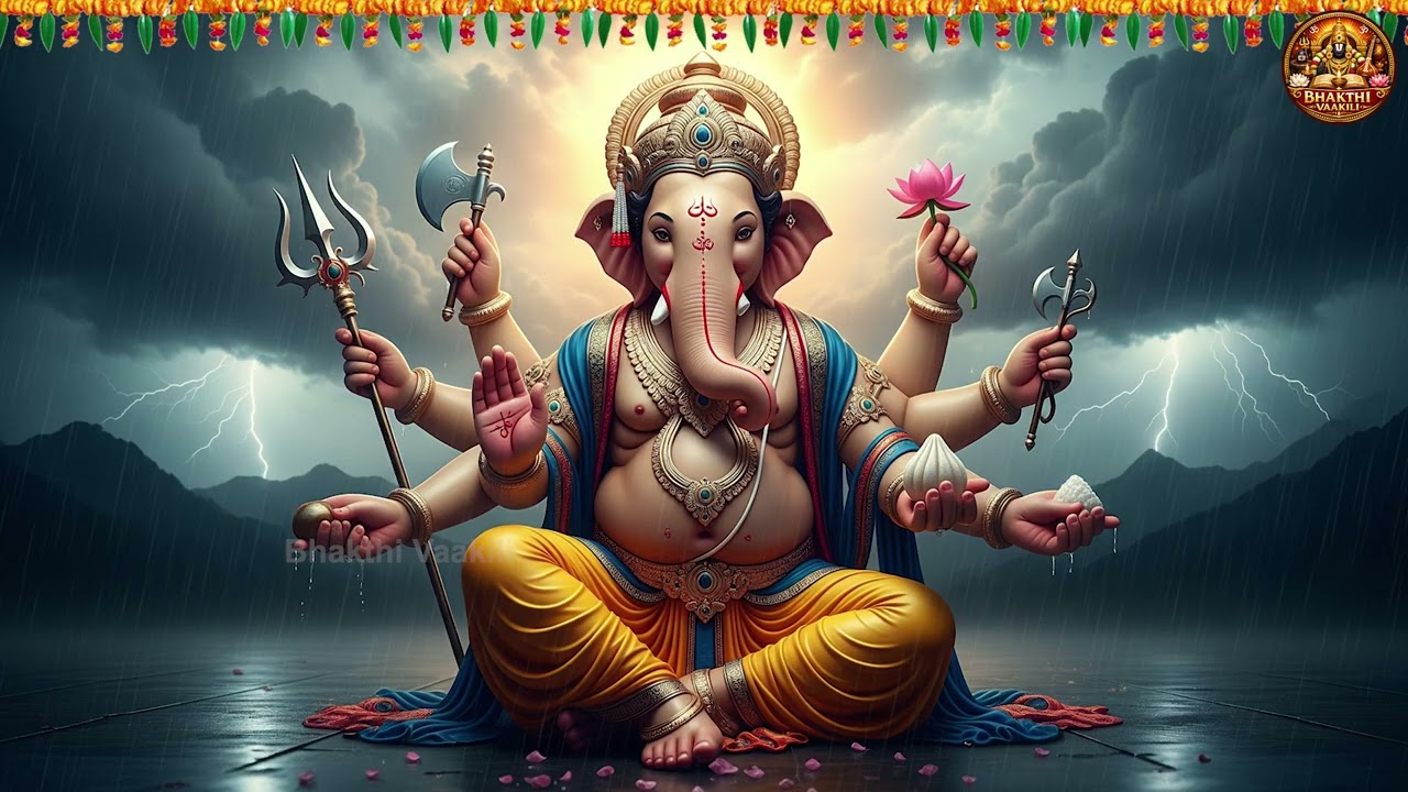 గణపతీయే శరణం గణనాథా! || #vinayaka ||