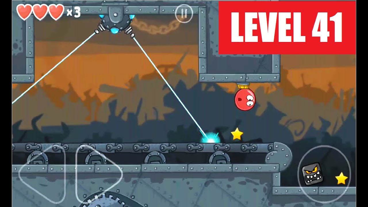 Red Ball 4 level 41 Walkthrough / Playthrough video.
