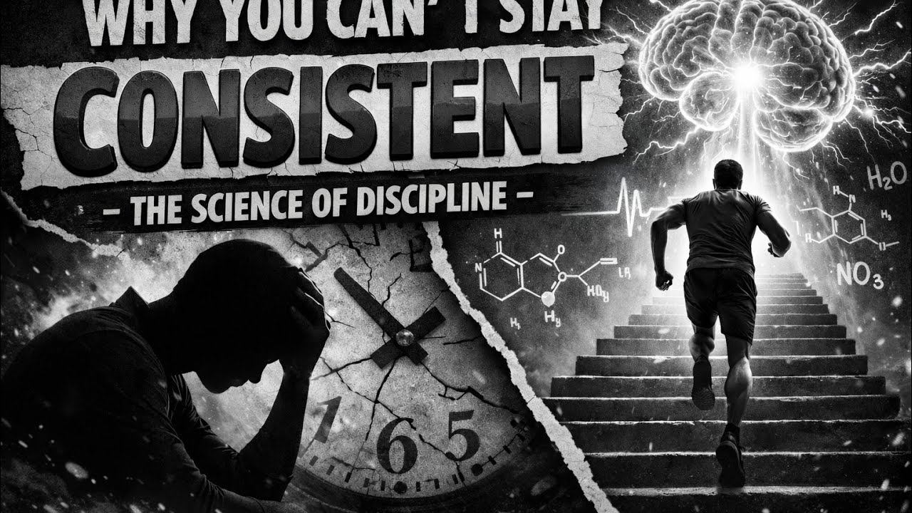 MUST WATCH:The Real Reason You Can’t Stay Consistent (Neuroscience)