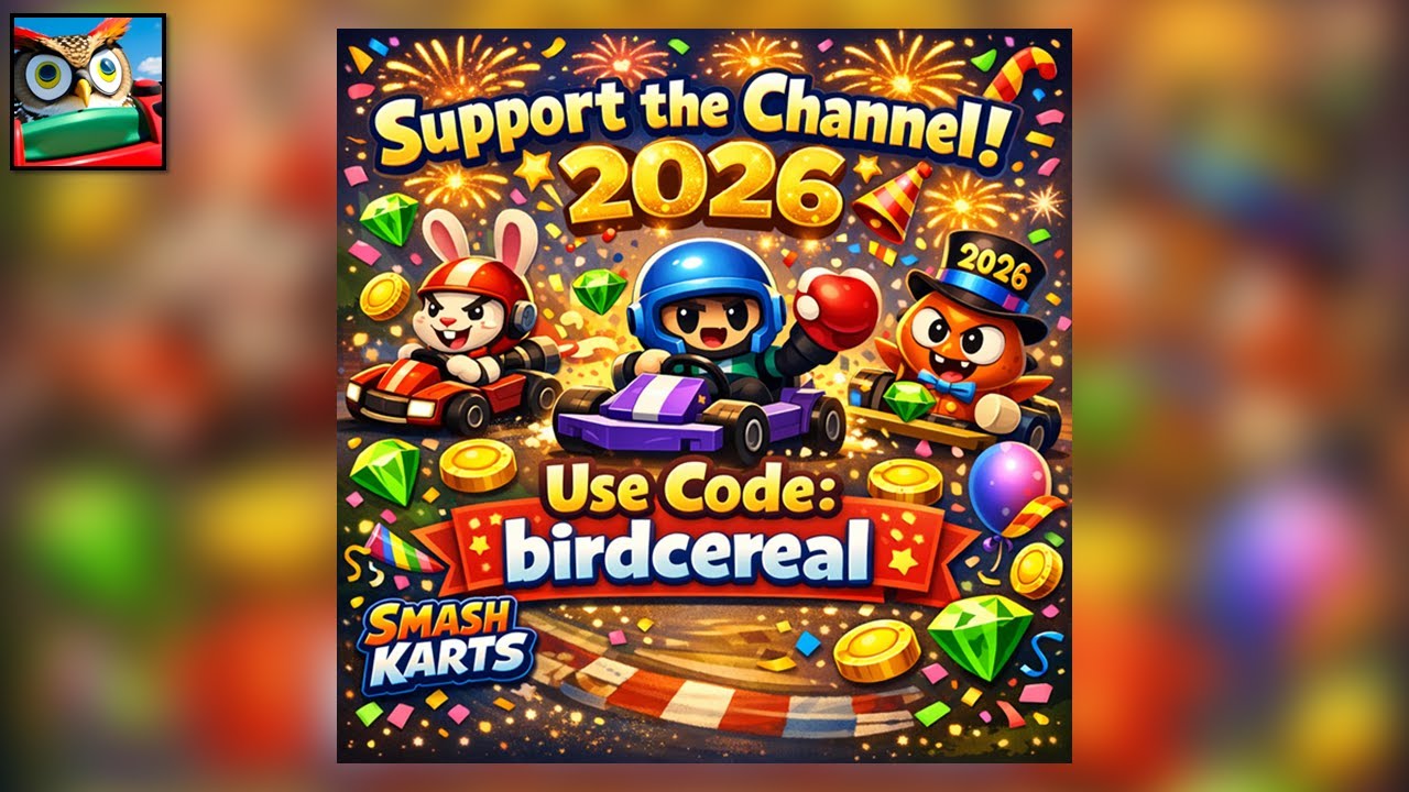 BirdCereal now has a Creator Code in Smash Karts!