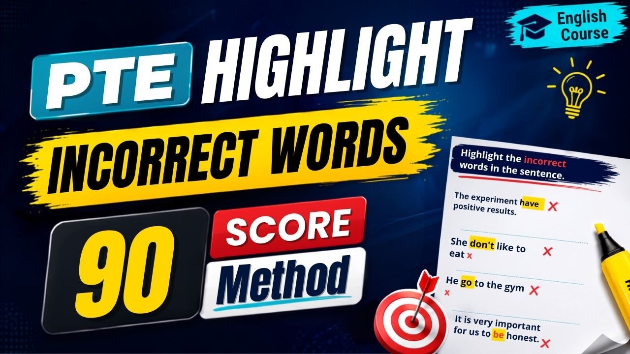 Learn The Strategy -  Highlight Incorrect Words | Alfa-PTE-IELTS