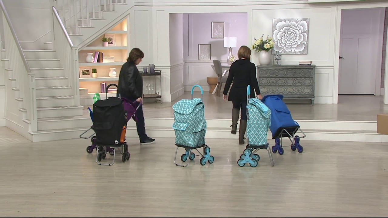 Trolley Dolly XL 2-in-1 Multi-Purpose Stair Climber Dolly w/ Handle on QVC