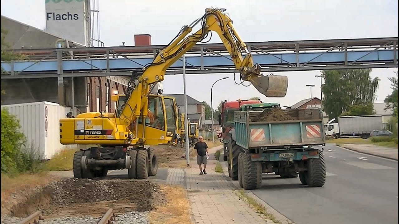Zweiwegebagger Terex 1404ZW / Rail-road excavator Terex 1404ZW