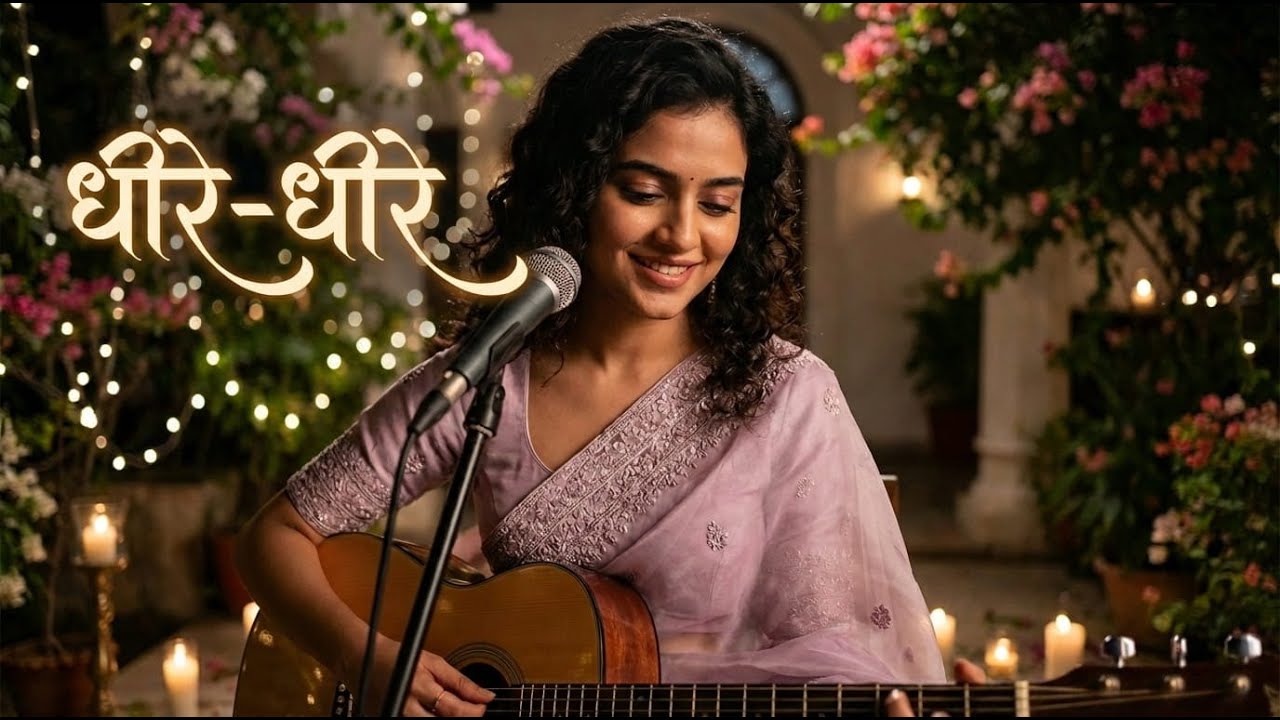 धीरे-धीरे | Hindi Romantic Song | Female Voice | Uski Yaadein