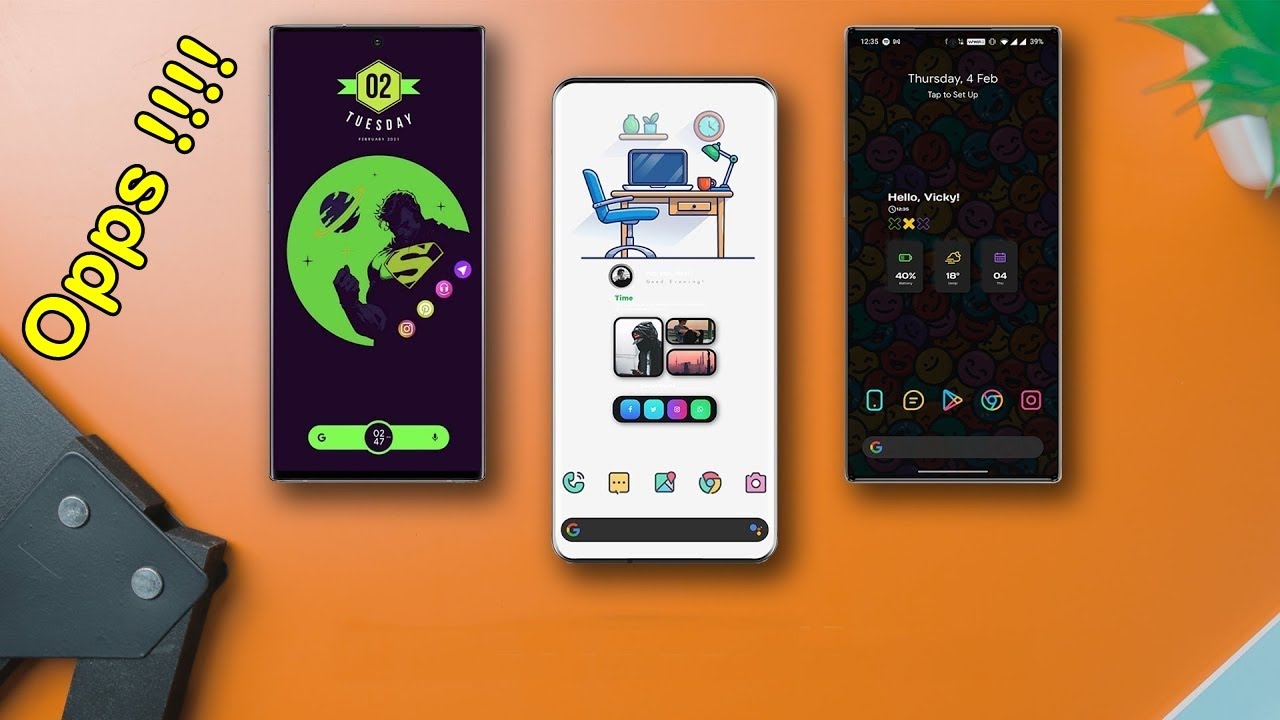 Personnalisation Android Comme Un Pro ⚡  Meilleures Applications Pour Personnaliser votre Android