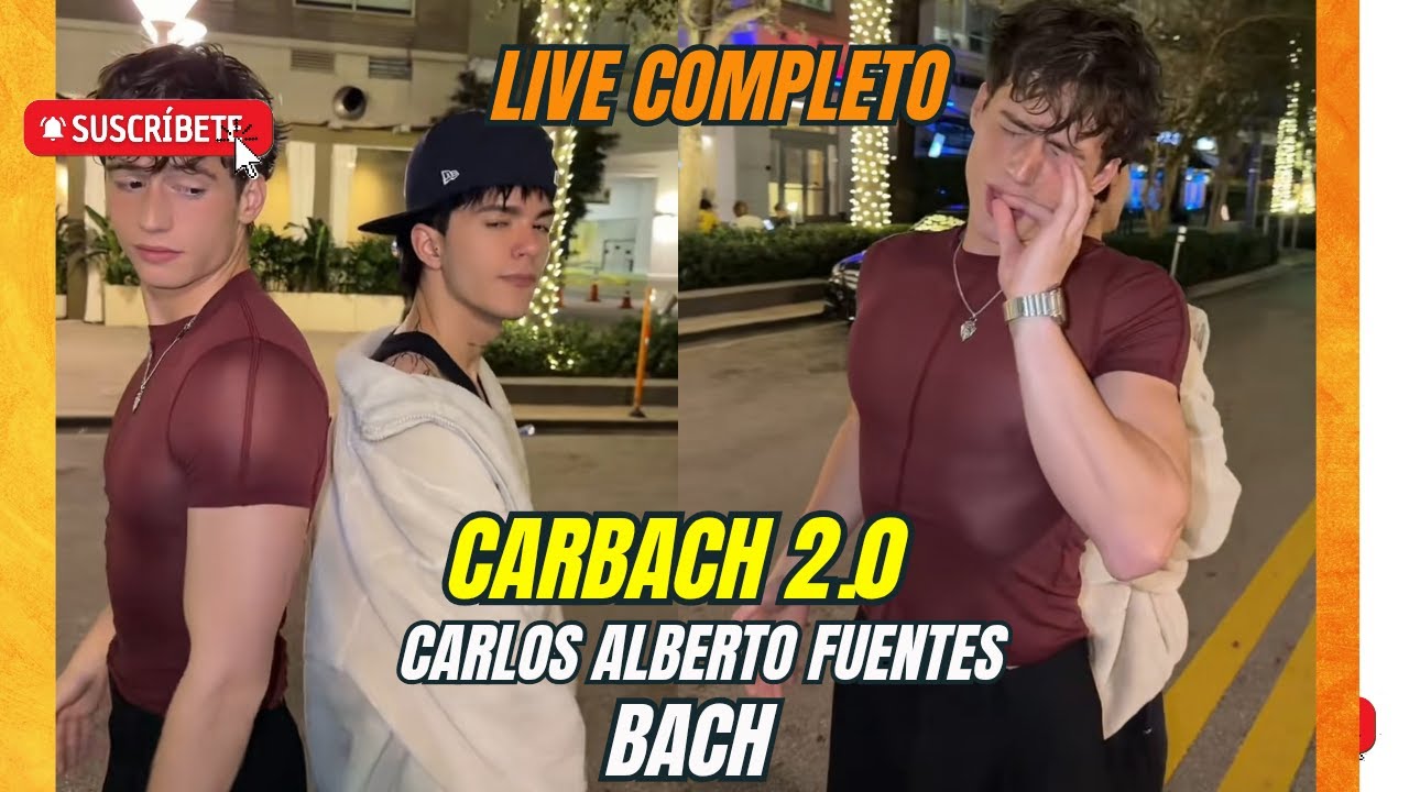 Carlos Alberto Fuentes y BACH live completo CARBACH 2.0 14/11/2025 #carlosalberto #live #bach