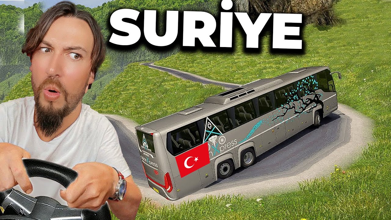 SURİYE'YE GİDİYORUM!! Ets 2 Suriye Otobüs Modu