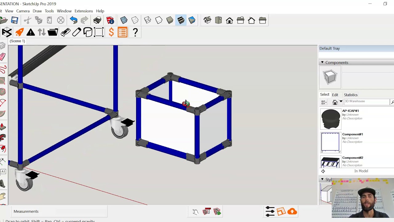 How to make a component with SketchUp | Flexpipe