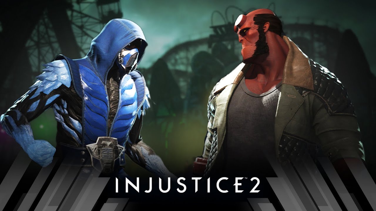 Injustice 2 - Sub Zero Vs Hellboy (Very Hard)