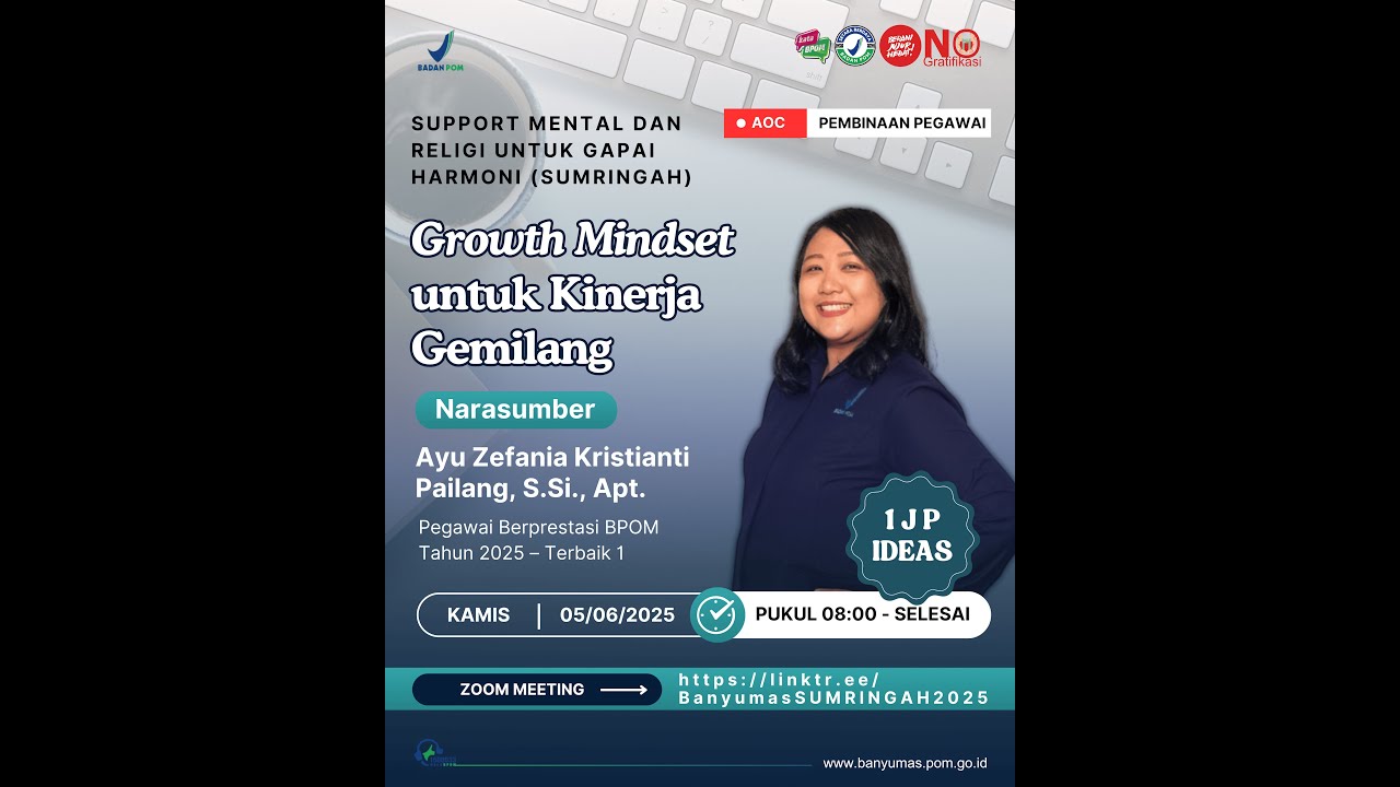 SUMRINGAH - Sharing Knowledge Pegawai Berprestasi BPOM