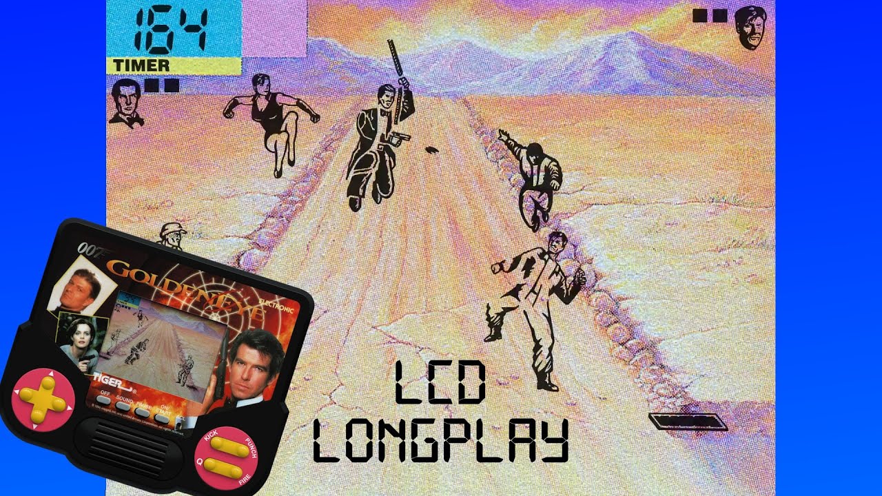 LCD Longplay - GoldenEye (Tiger Electronics 1995)