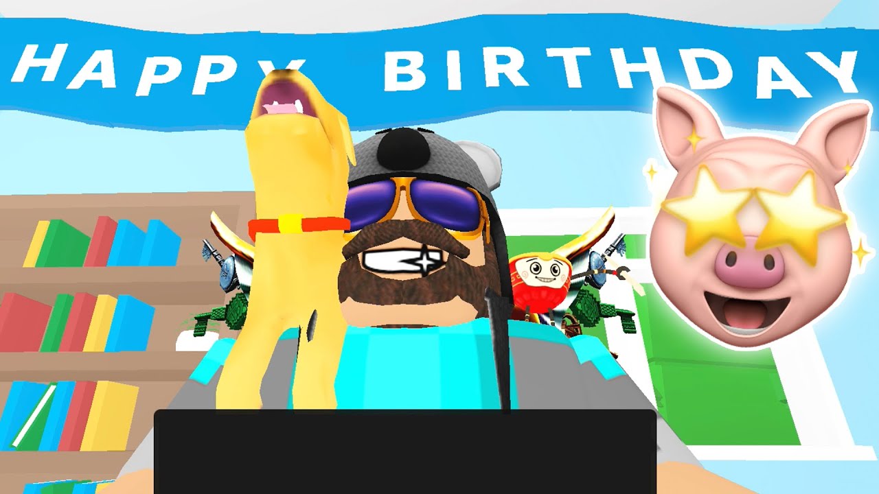IT'S MA BIRTHDAYYYYYY PARTY IN ROBLOX!!