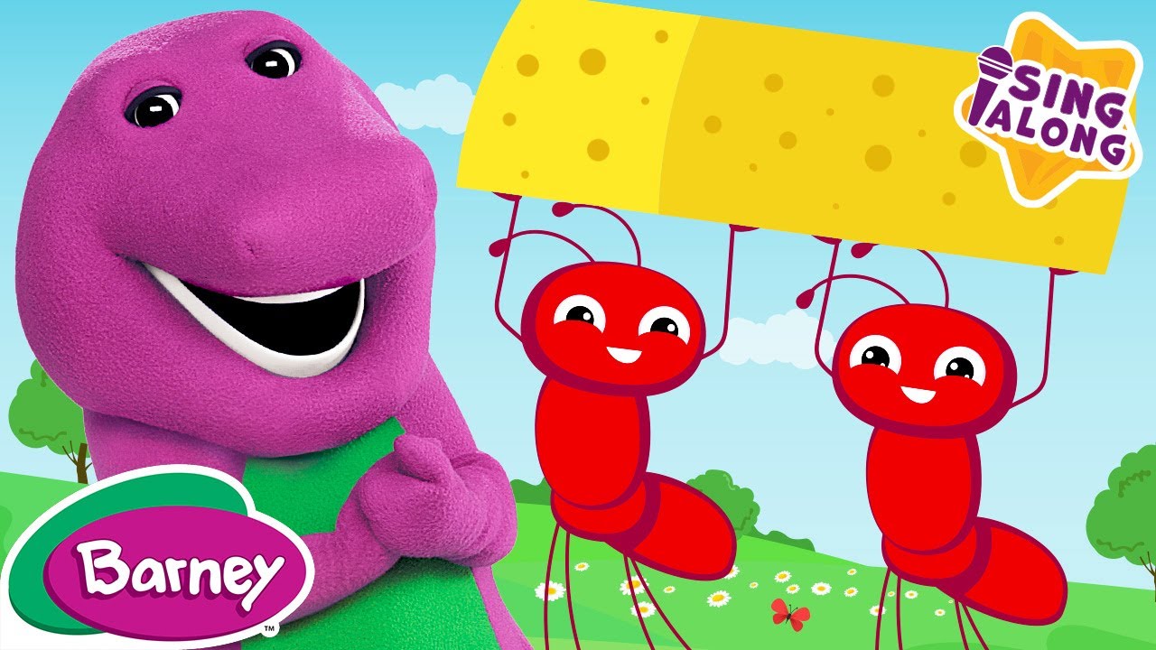 The Ants Go Marching | Barney Nursery Rhymes and Kids Songs