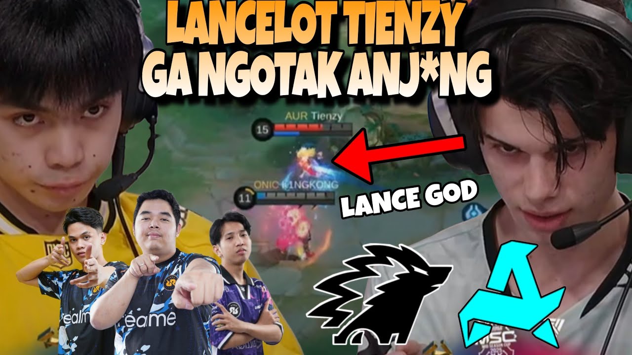 LANCELOT TIENZY WAJIB DIBAN COK !! GA NGOTAK !! ONIC PH VS AURORA MATCH 1 - MSC 2025