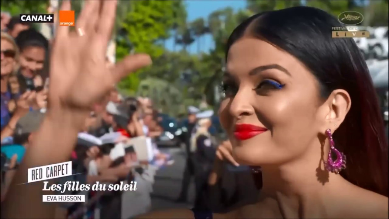 Aishwarya walks the red carpet for Les filles du soleil at the Cannes Film Festival 2018