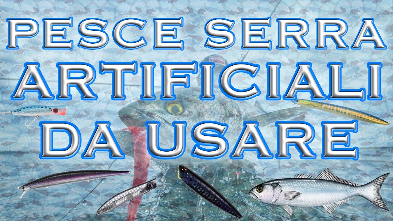 SPINNING PESCE SERRA - Gli ARTIFICIALI da usare - parte 2