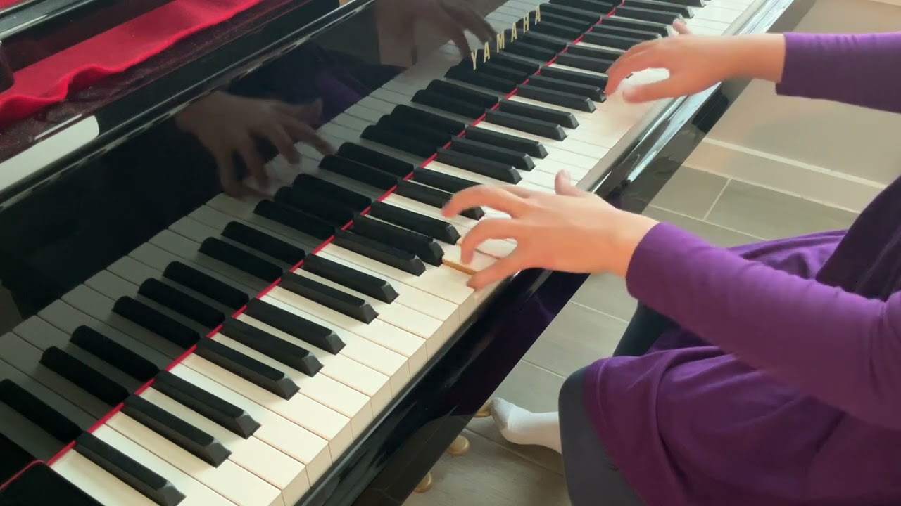 “Bach Prelude and Fugue No.6 Well Tempered Clavier” (August ver.)