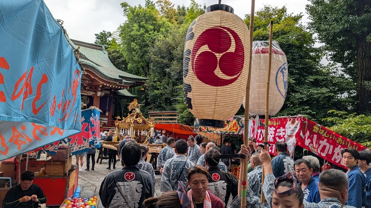 【高画質FHDカメラ】吉祥寺秋祭り　宮神輿渡御　Kichijoji Autumn Festival【live camera】2025/09/13
