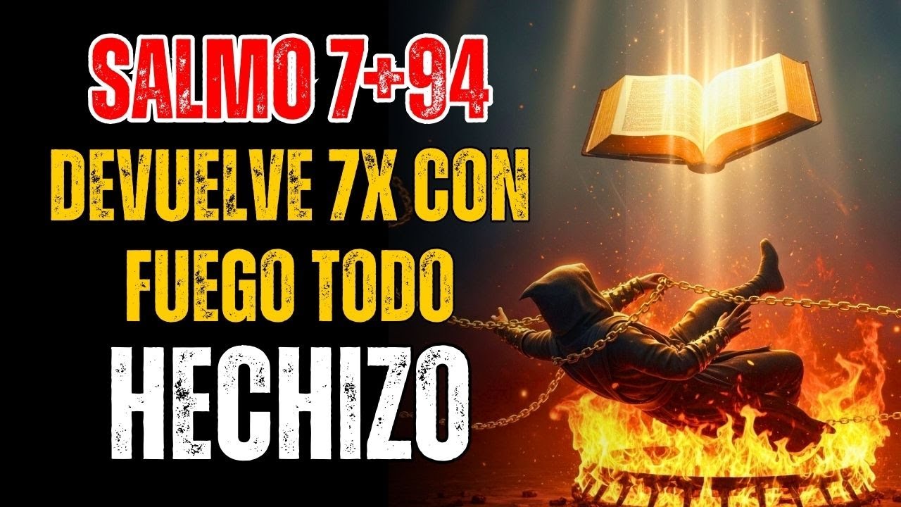 ⚔️ Salmo 7+94: El Brujo Que Te Atacó CAERÁ en Su Propia Trampa Esta Noche
