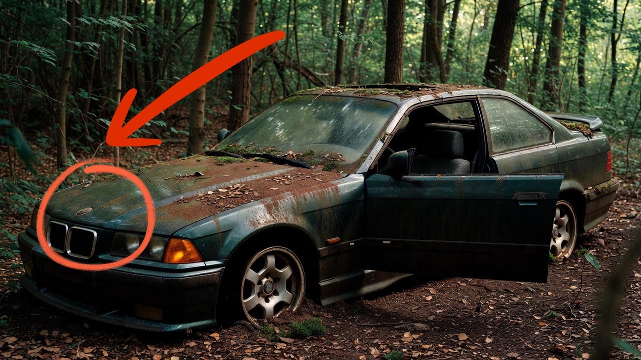 ASMR Restauración BMW — ¡de un auto abandonado en el bosque a un brillo perfecto!
