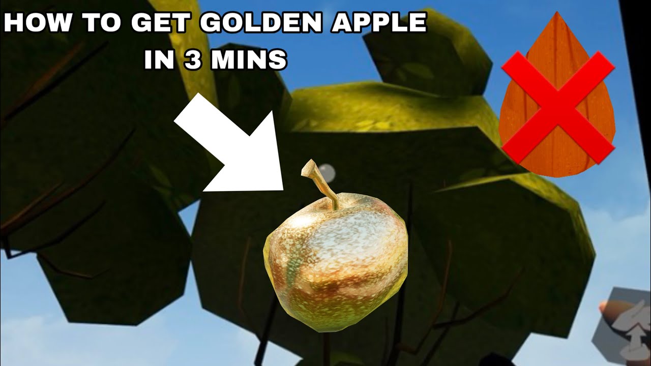 Hello neighbor act 3 how to get golden apple without seed in 3 mins [ACT 3] [GOLDEN APPLE]
