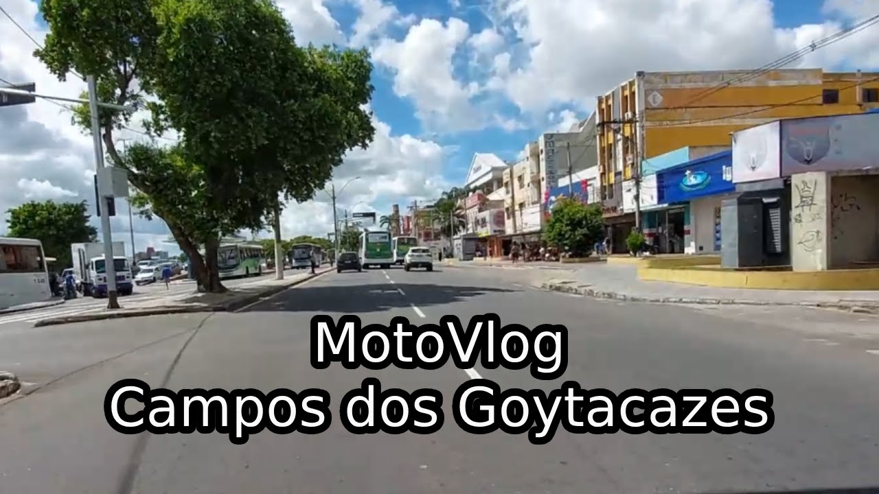 MOTOVLOG / CAMPOS DOS GOYTACAZES - RJ / #01