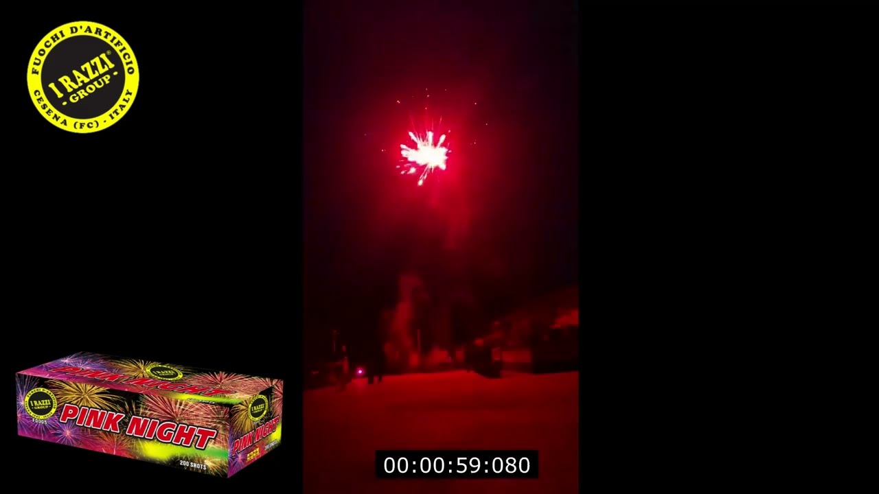 SPETTACOLO PINK NIGHT 200 COLPI - COMPOUND