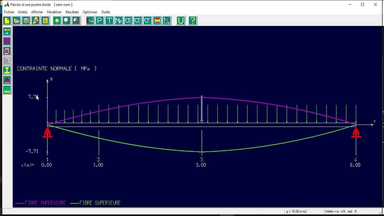 EXERCICE 6 RDM : TSCTTP 2014 ( APPLICATION DU LOGICIEL RDM 6 )