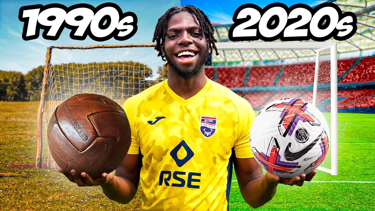 I Tested VIRAL Footballs from 1900 - 2023.. which is the best