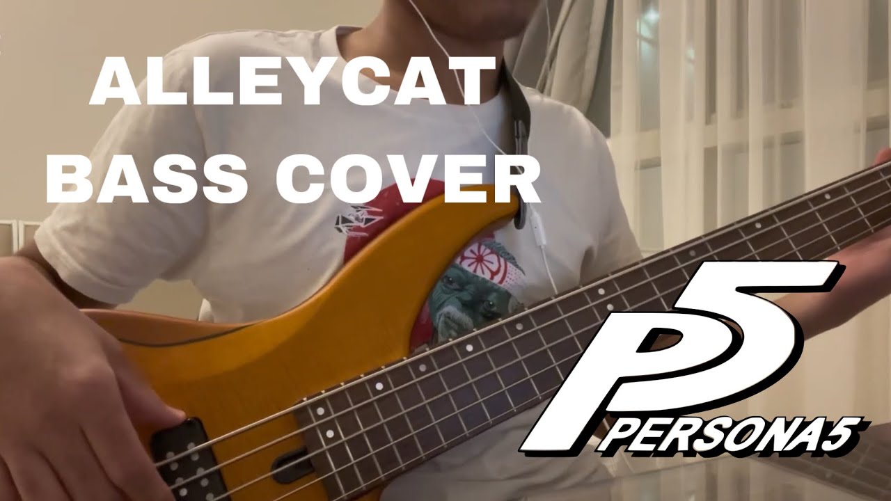 Alleycat - ATLUS Sound Team Bass cover (Tabs) Persona 5