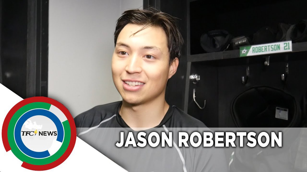 TFC News Conversations with Fil-Am Hockey All Star Jason Robertson