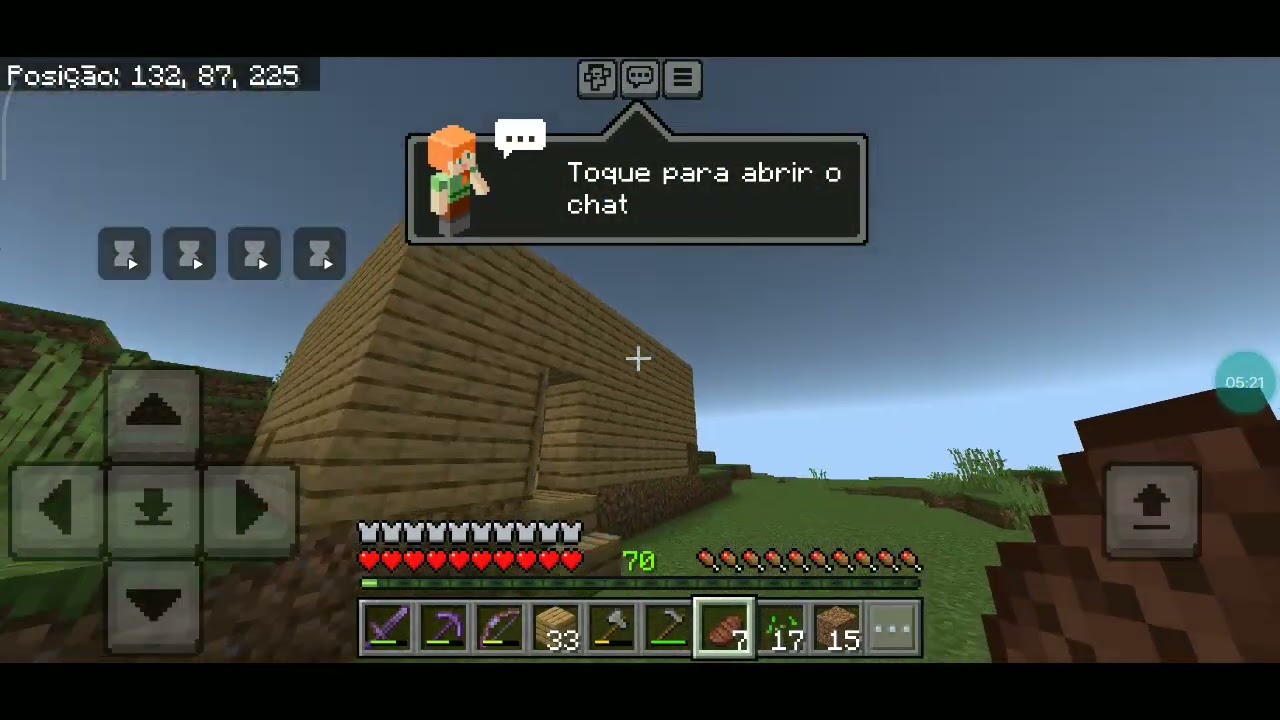 Achei um cachorro no Minecraft 