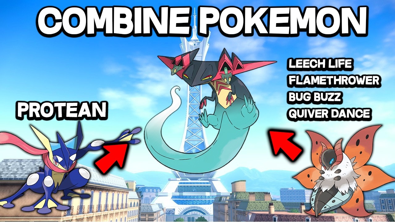 We Combine Our Starter Pokemon Attributes...THEN WE FIGHT!