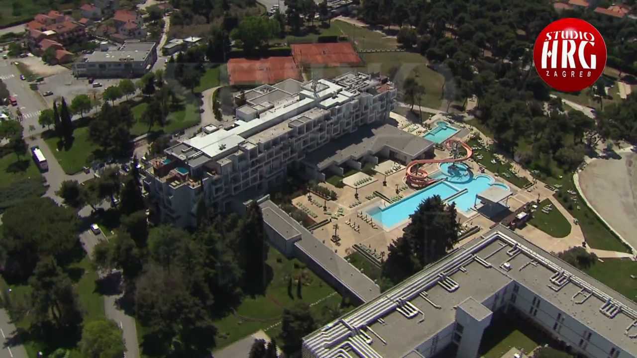 Club Funimation Borik Falkensteiner, Zadar - Aerial TV footage (HD 1080p)