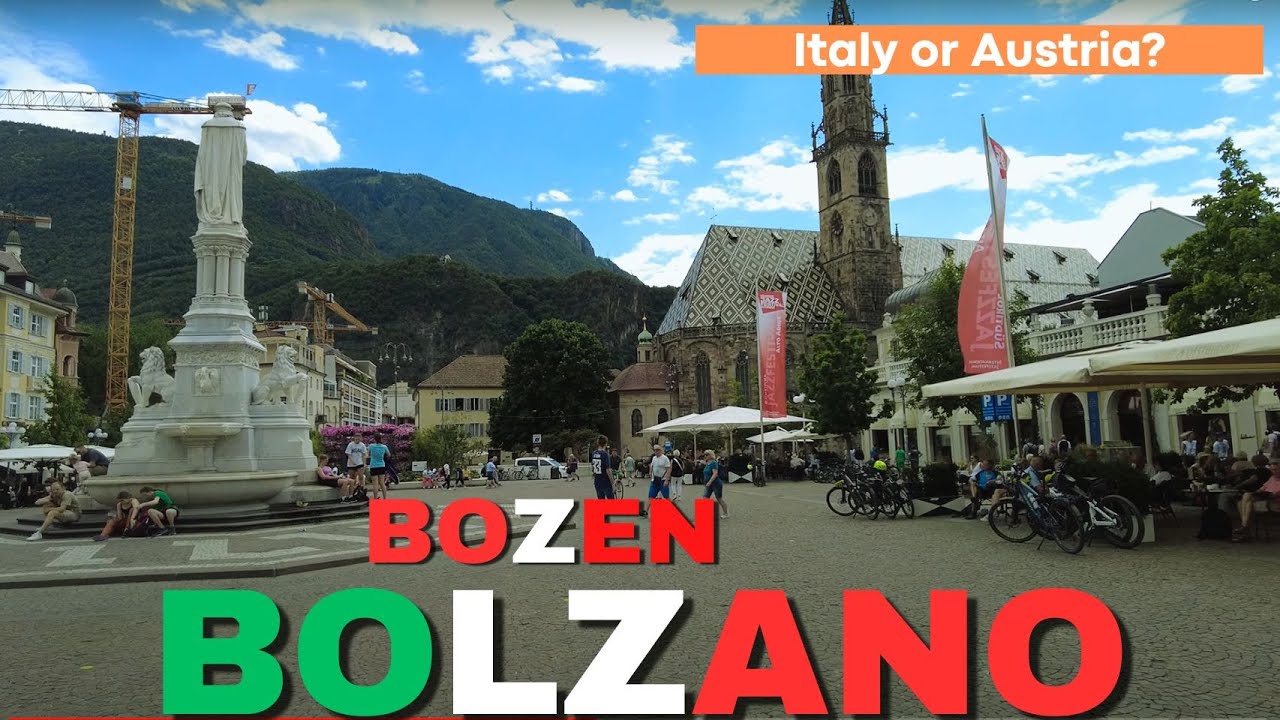 Bolzano/Bozen The Gateway to the Dolomites - Part 1 4K