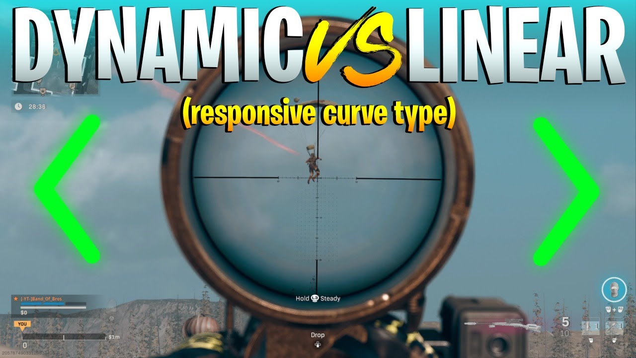 Dynamic VS Linear in WARZONE 🤯 Best Aim Response Curve Type